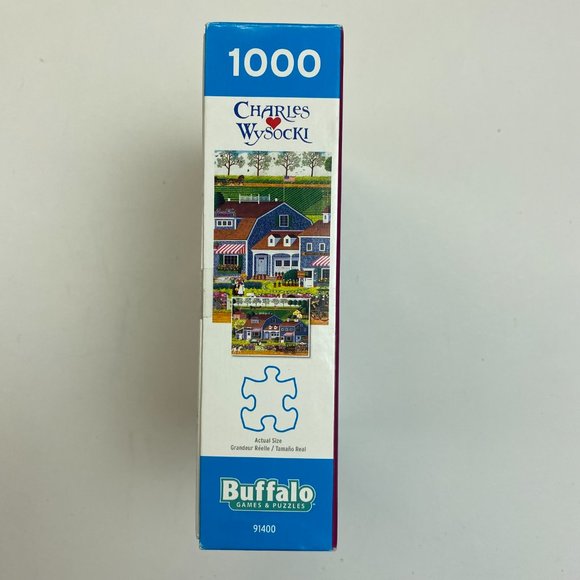 Charles Wysocki Prairie Wind Flowers Puzzle - Picture 4 of 7